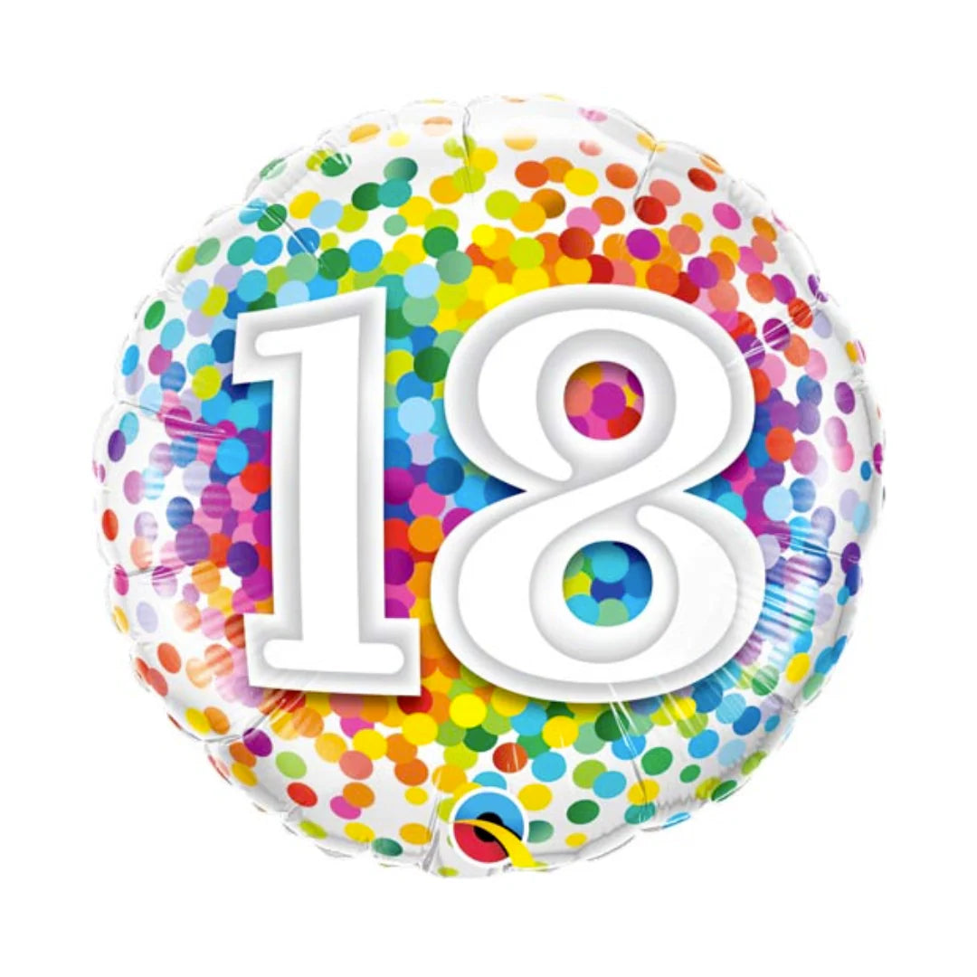 Milestone Age Helium Balloon