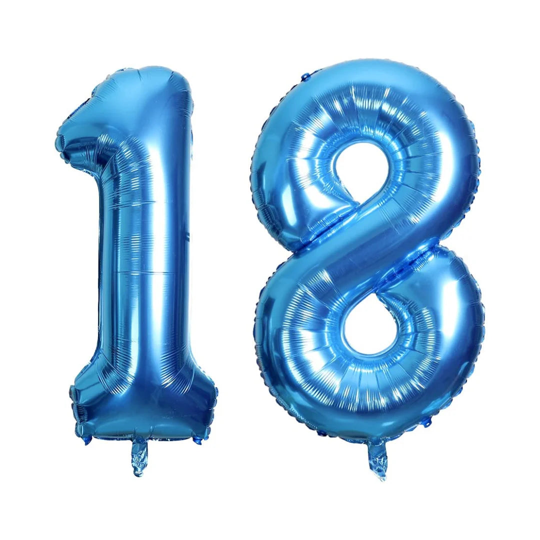 Number Helium Balloons