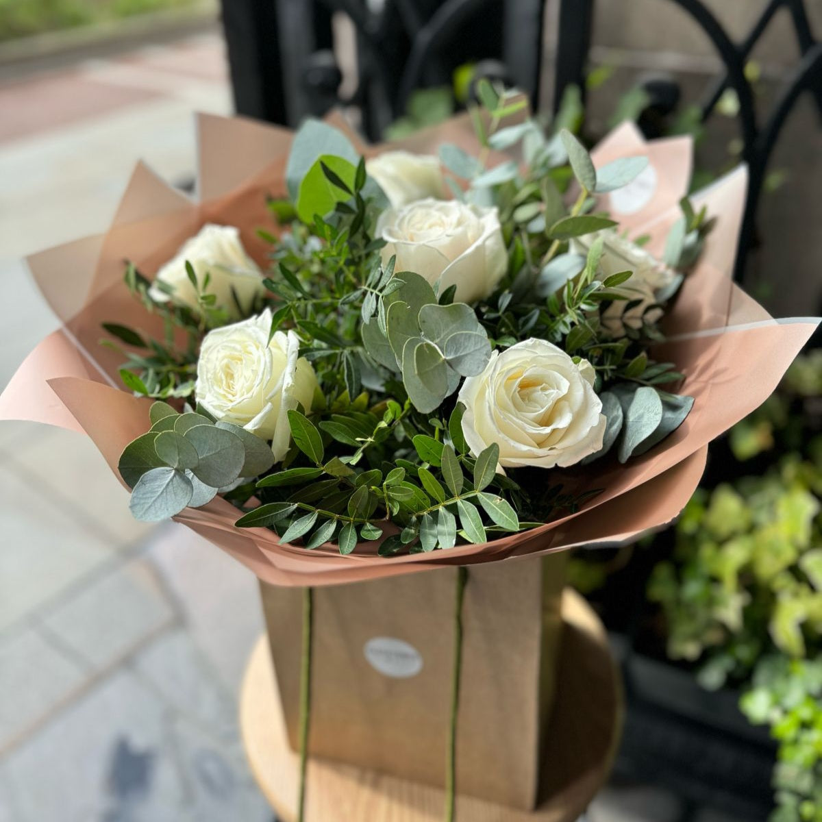 White Rose Bouquet