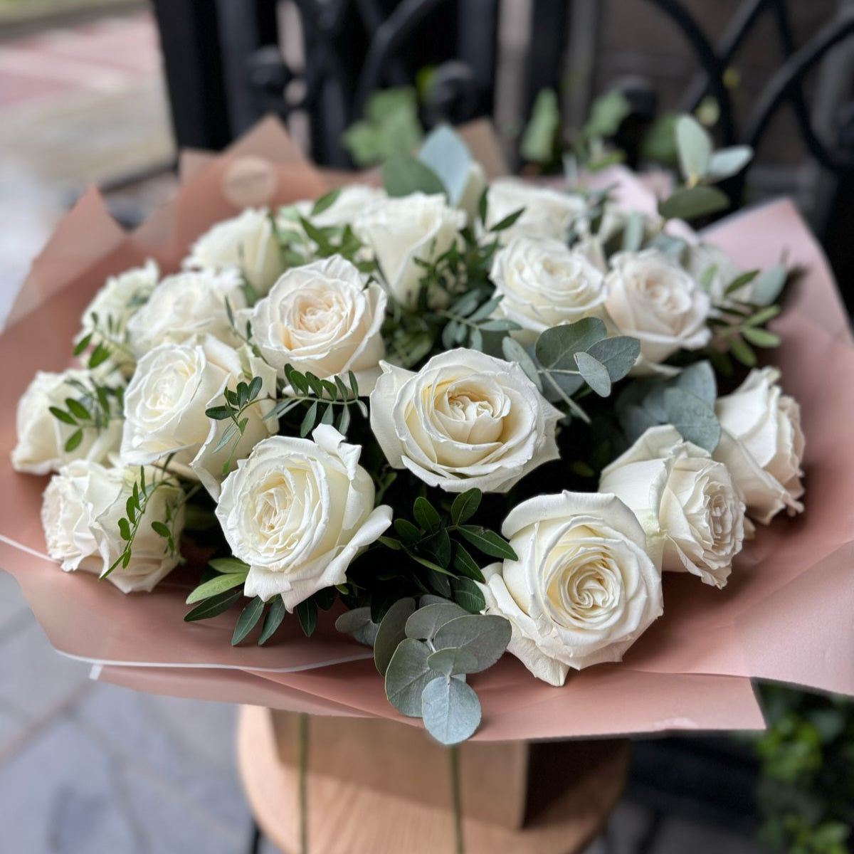 White Rose Bouquet