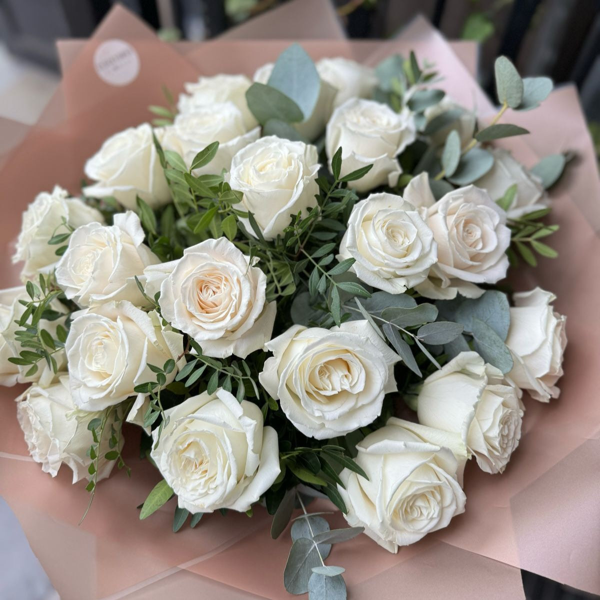 White Rose Bouquet