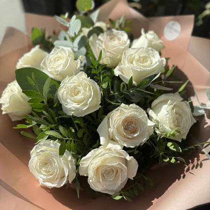 White Rose Bouquet