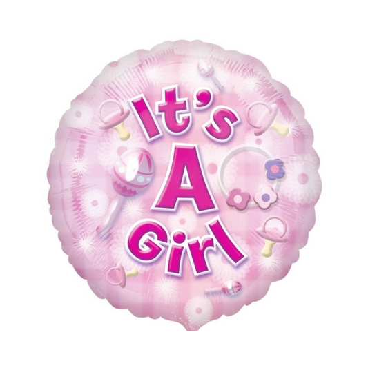 It's a Girl Helium Balloon