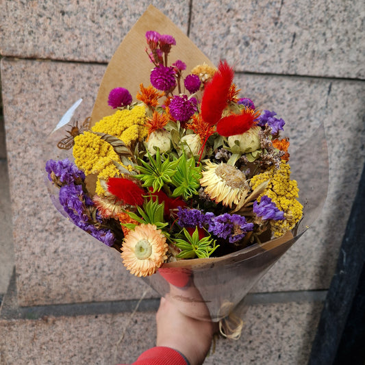 Rainbow Fantasia Dried Flowers