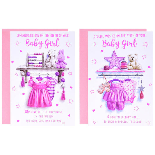 Baby Girl Card